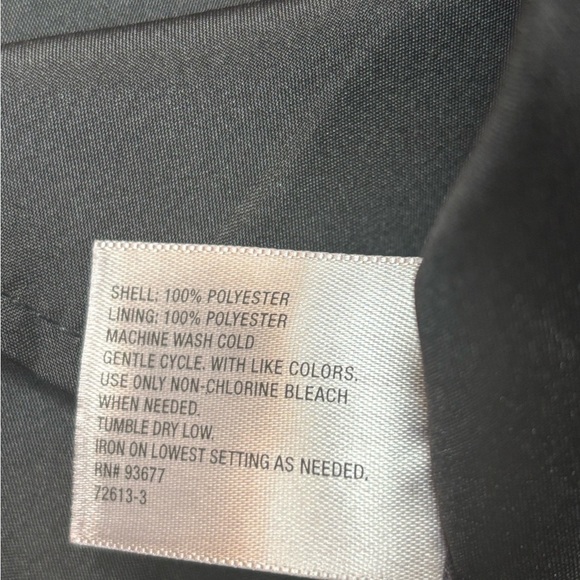 WORTHINGTON SLEEVELESS BLACK & WHITE STRIPE WRAP AROUND TIE SASH DRESS SZ 6 - Picture 8 of 10